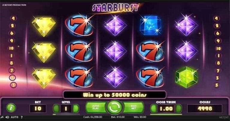 Starbust de NetEnt