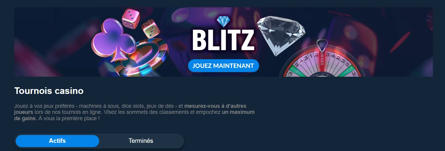 blitz casino test