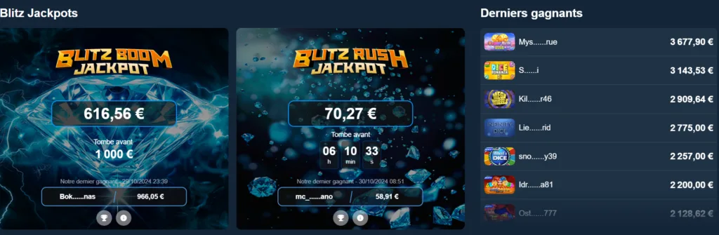 avis blitz casino
