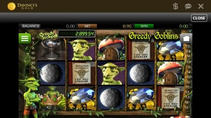 davinci gold casino bonus
