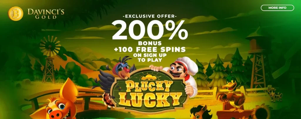 davinci gold casino test