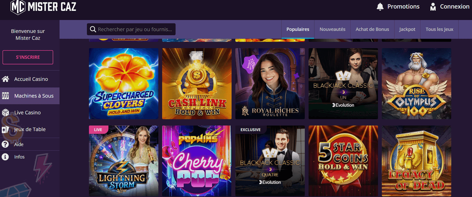 mister caz casino bonus