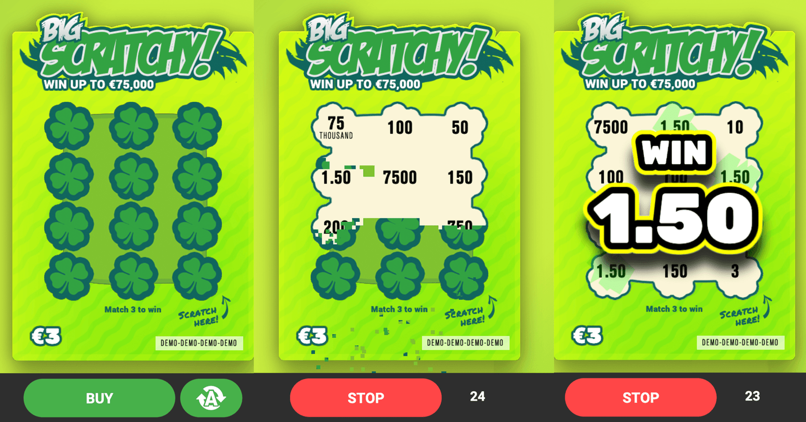 stratégies jeux de grattage