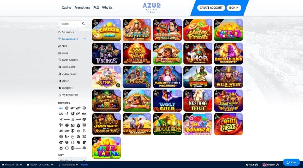 azur casino en ligne