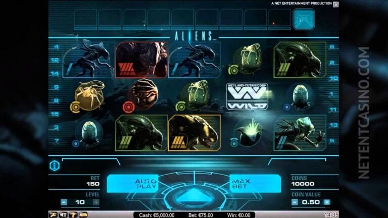 Aliens de Netent