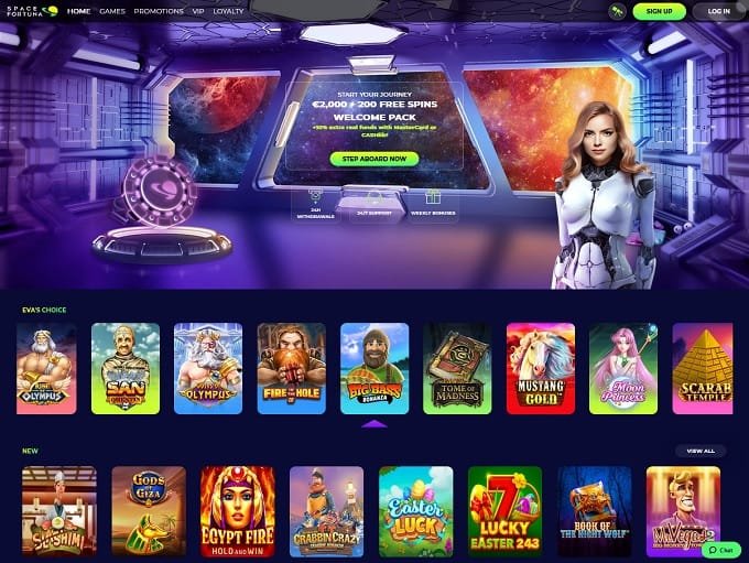 test space fortuna casino
