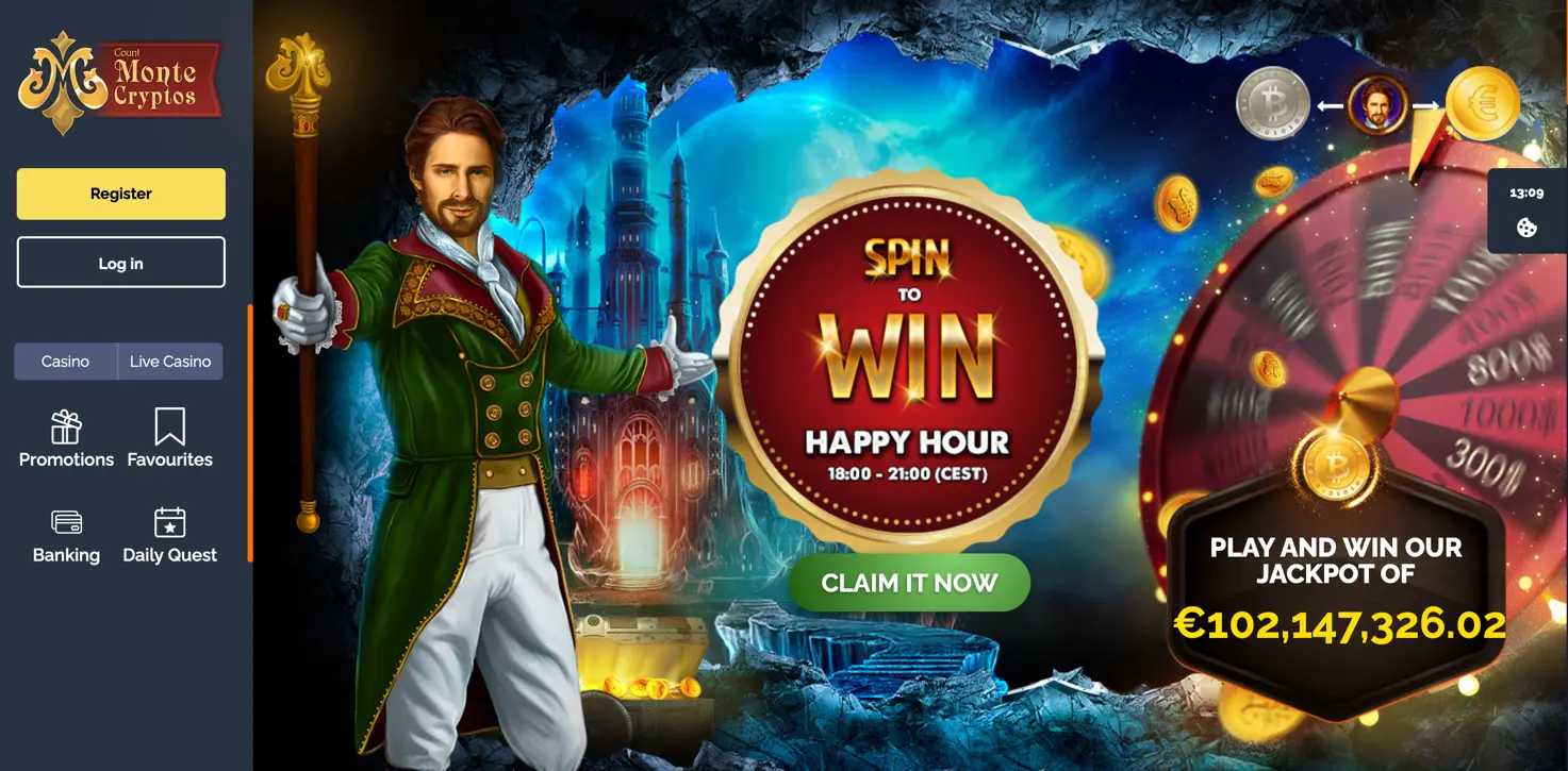 montecryptos casino bonus