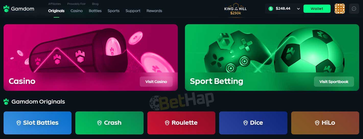 gamdom casino avis
