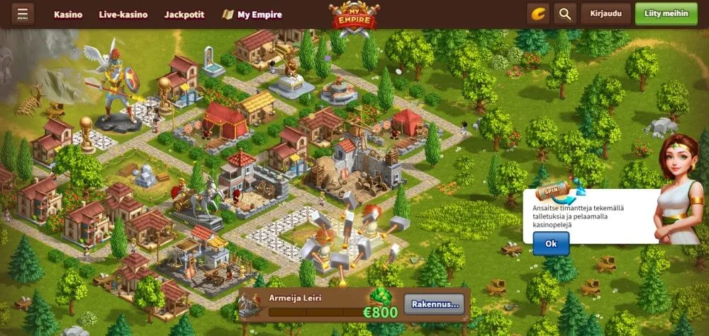 bonus my empire casino