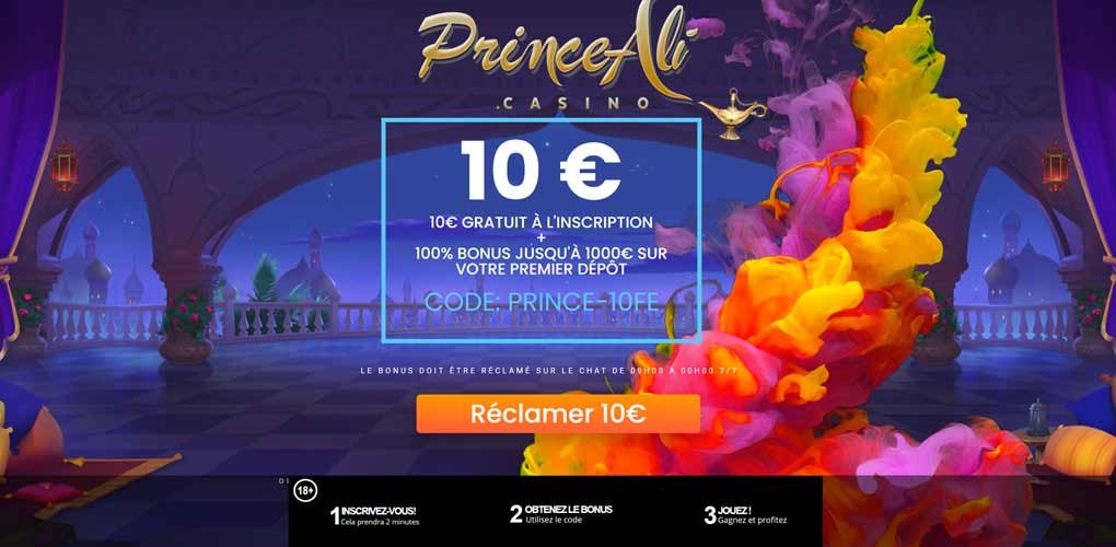 prince ali casino bonus