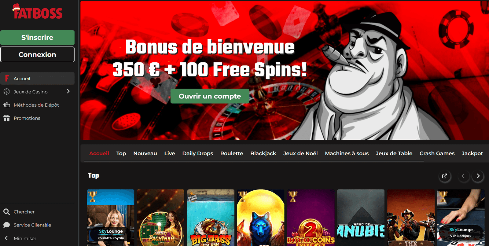 avis fatboss casino