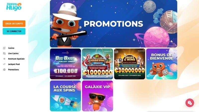 jeux happy hugo casino