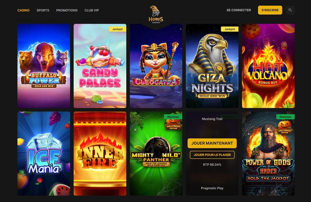 avis horus casino