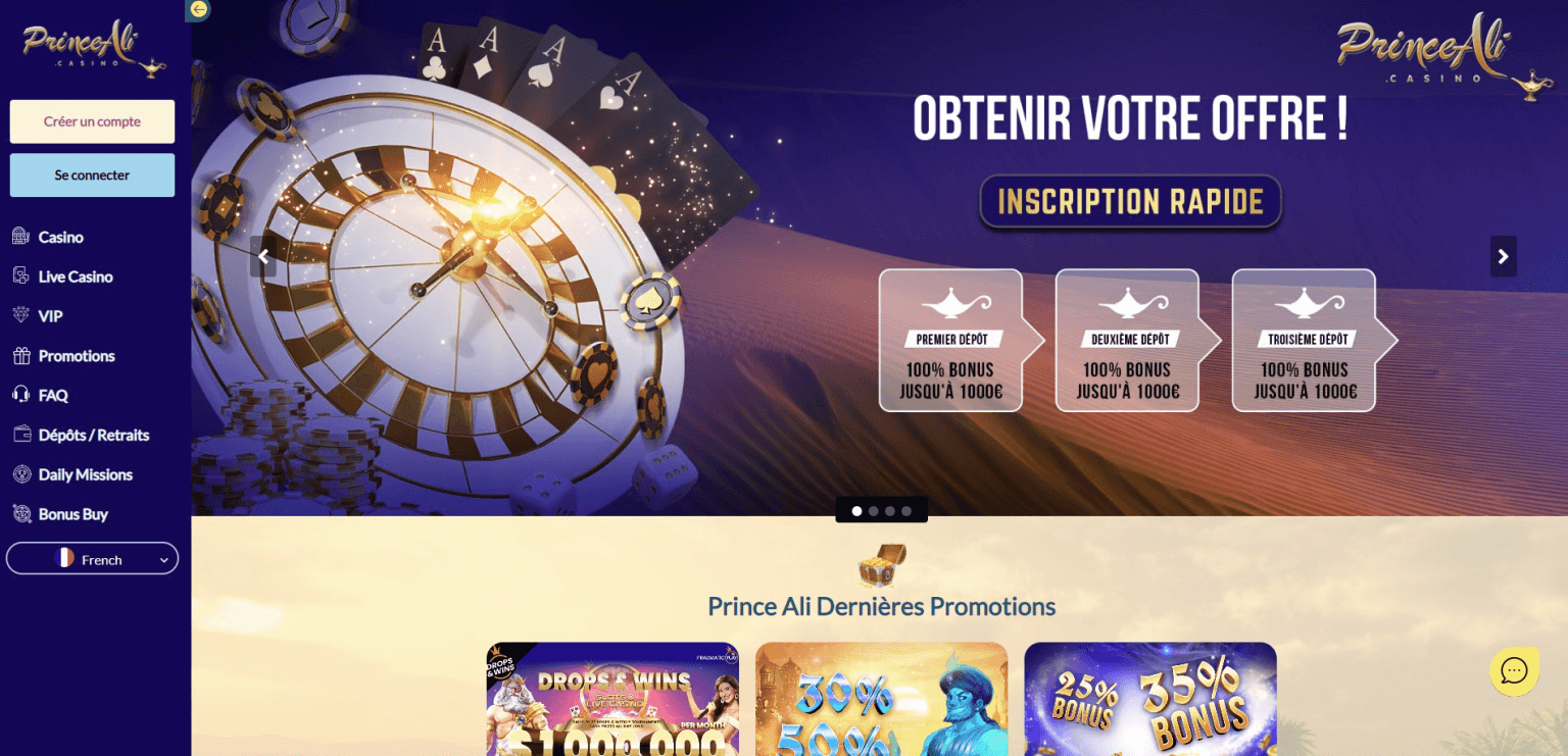 prince ali casino avis