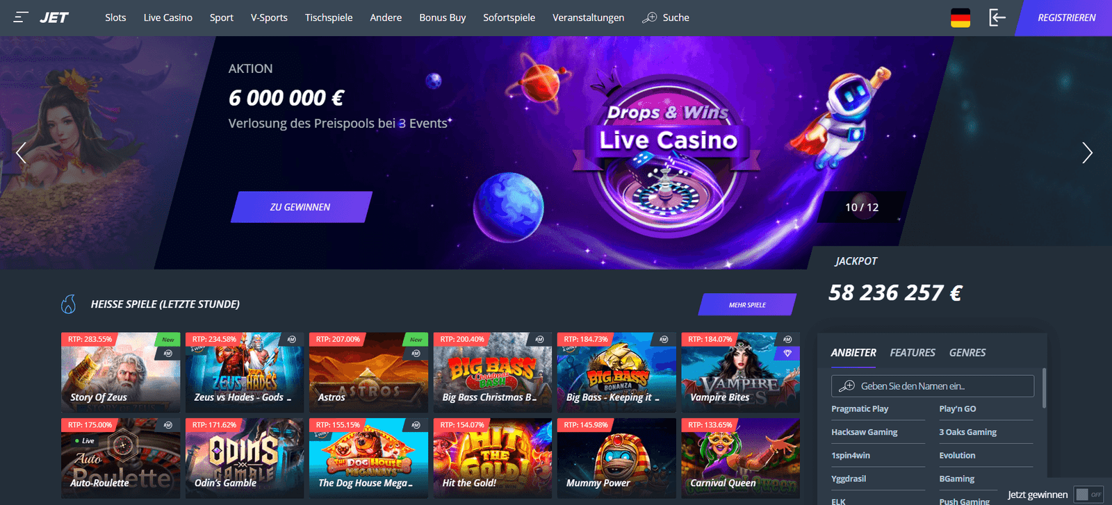 casinos en ligne top logiciels