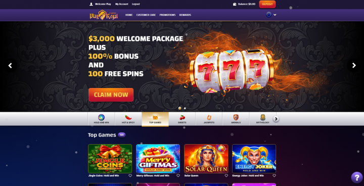 avis play regal casino