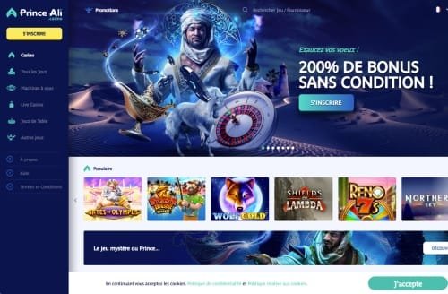 avis prince ali casino