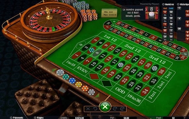 jouer à roulette en ligne