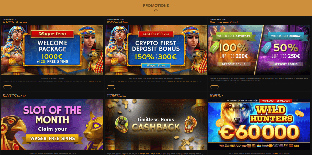 horus casino