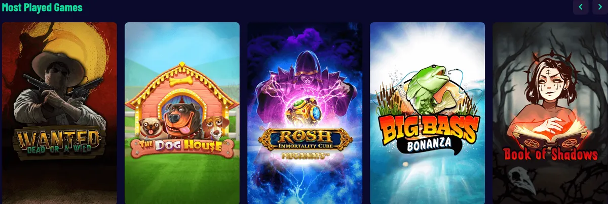 test vegaz casino