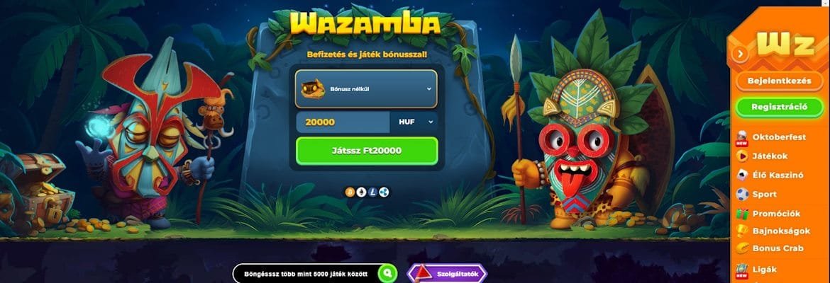 wazamba casino