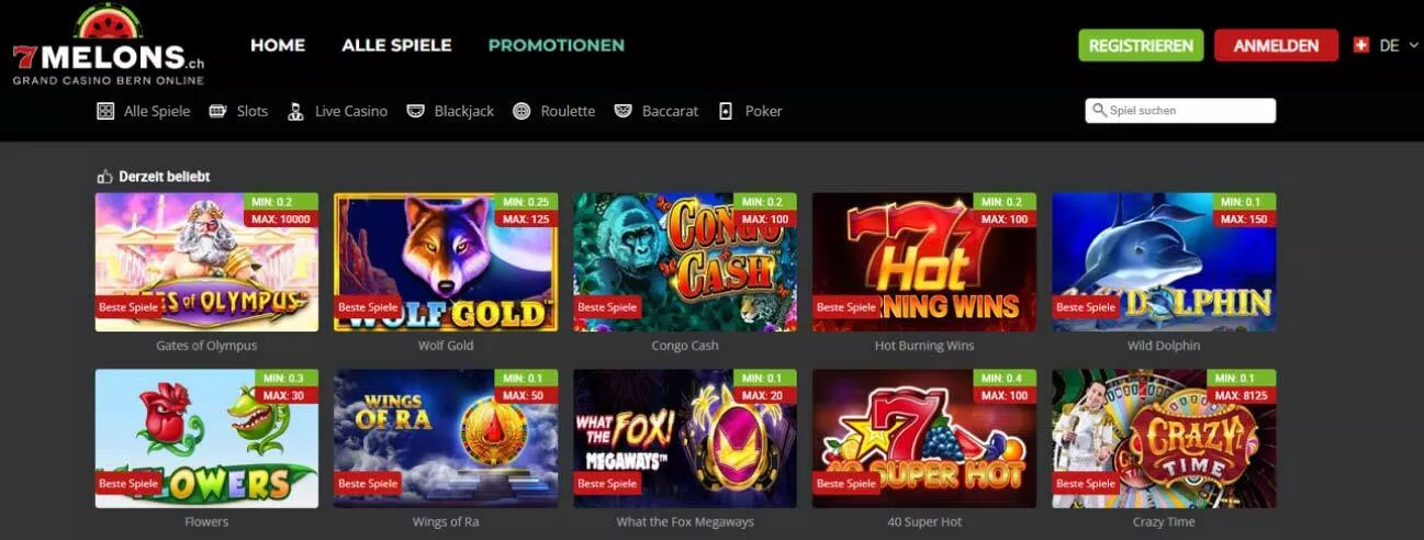 7melons casino test
