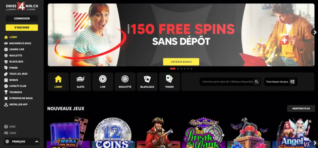 revue swiss4win casino