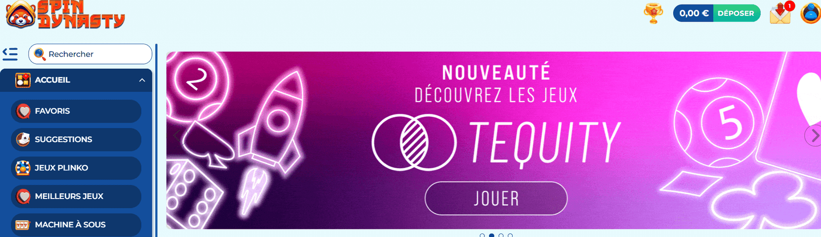 bonus Spin Dynasty Casino