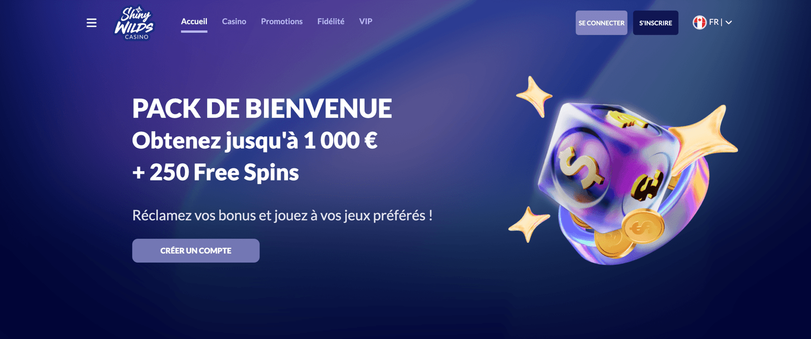 bonus shiny wilds casino