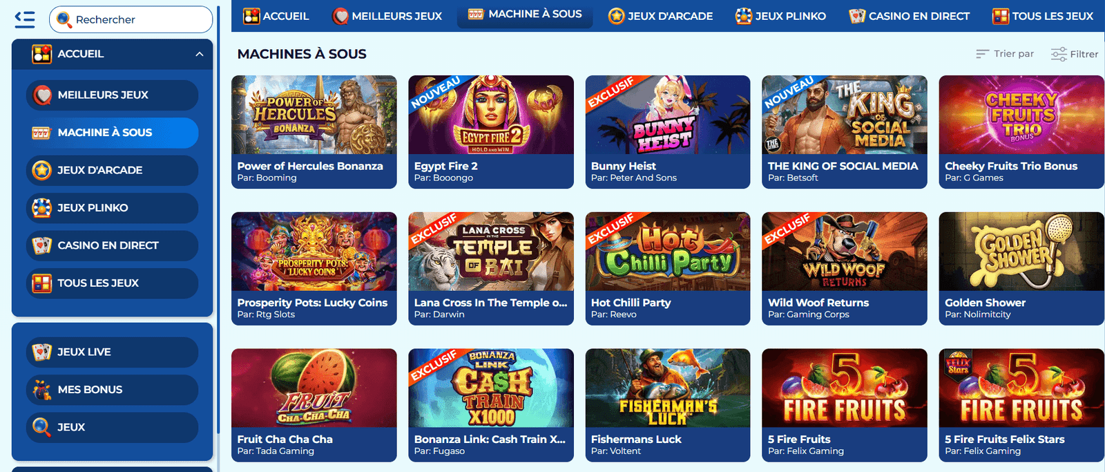 Le bonus sans dépôt sur les machines à sous Spin Dynasty