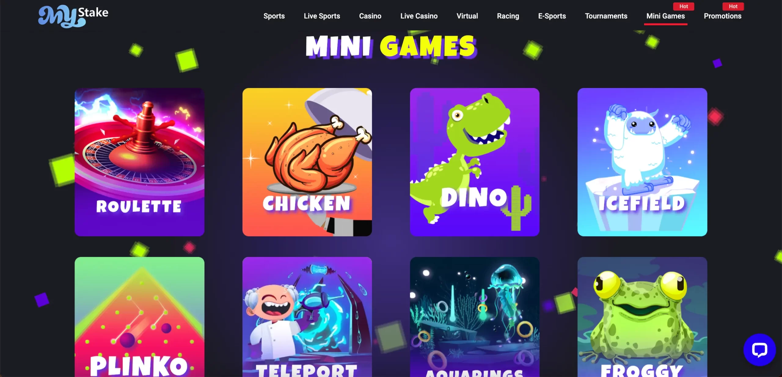 Mini-jeux instantanés