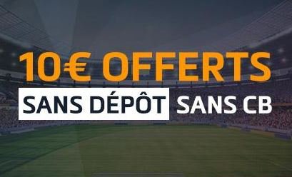10 euros offert sans dépôt